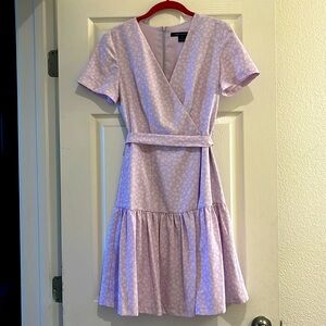 French Connection spring purple wrap dress. Only worn a few times.